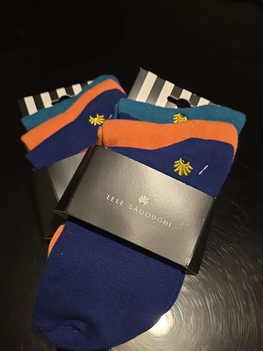 Lele Sadoughi Country Club Ankle Socks